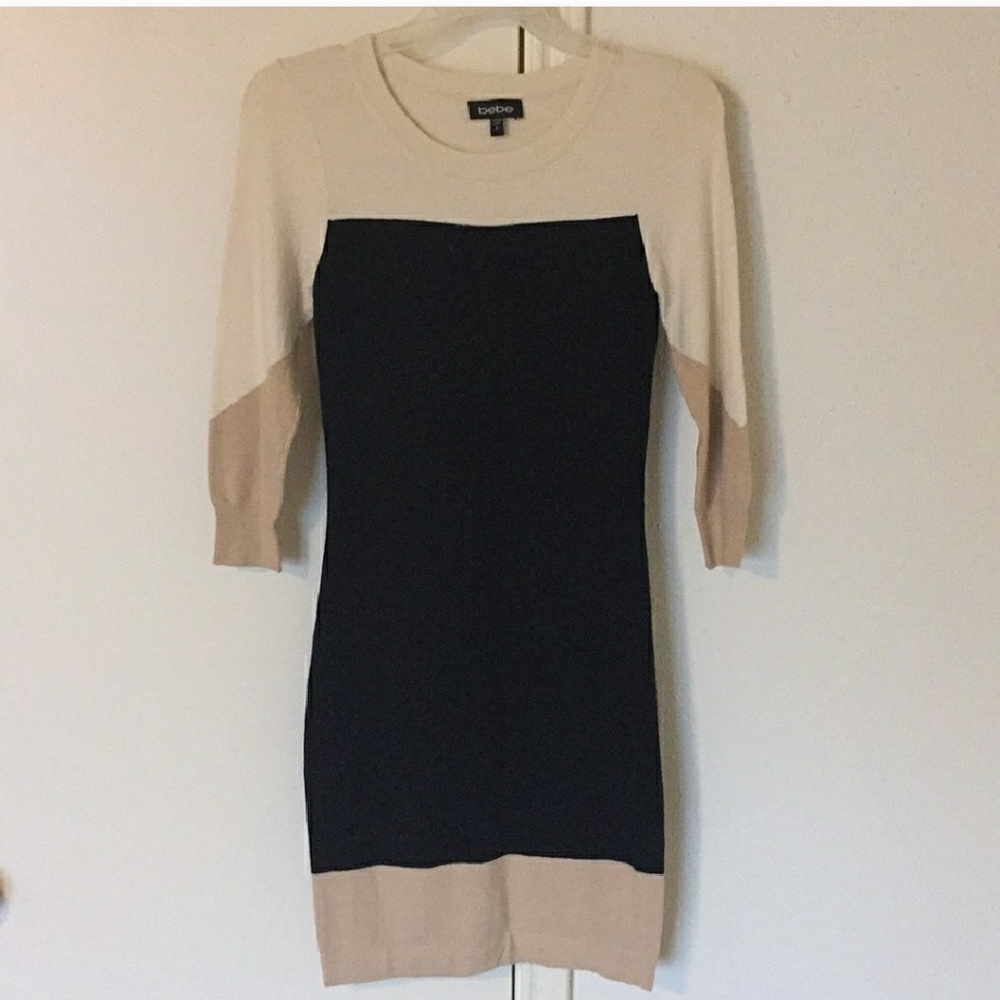 Bebe Block Dress